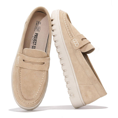 Cushioned Leather Loafers