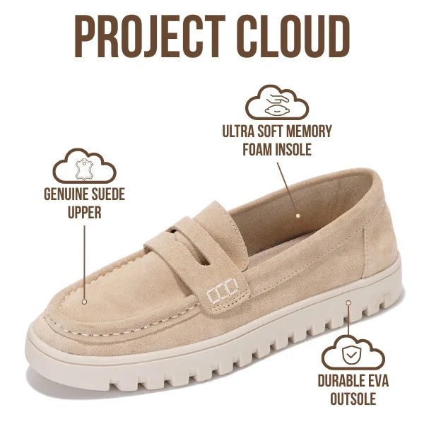 Cushioned Leather Loafers