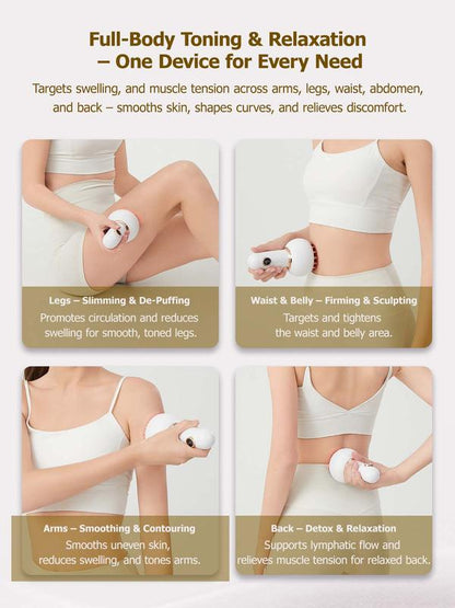 Hand-Held Lymphatic Drainage Massager