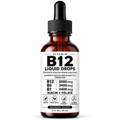 Daily B12 Support For Healthy Nerve Function