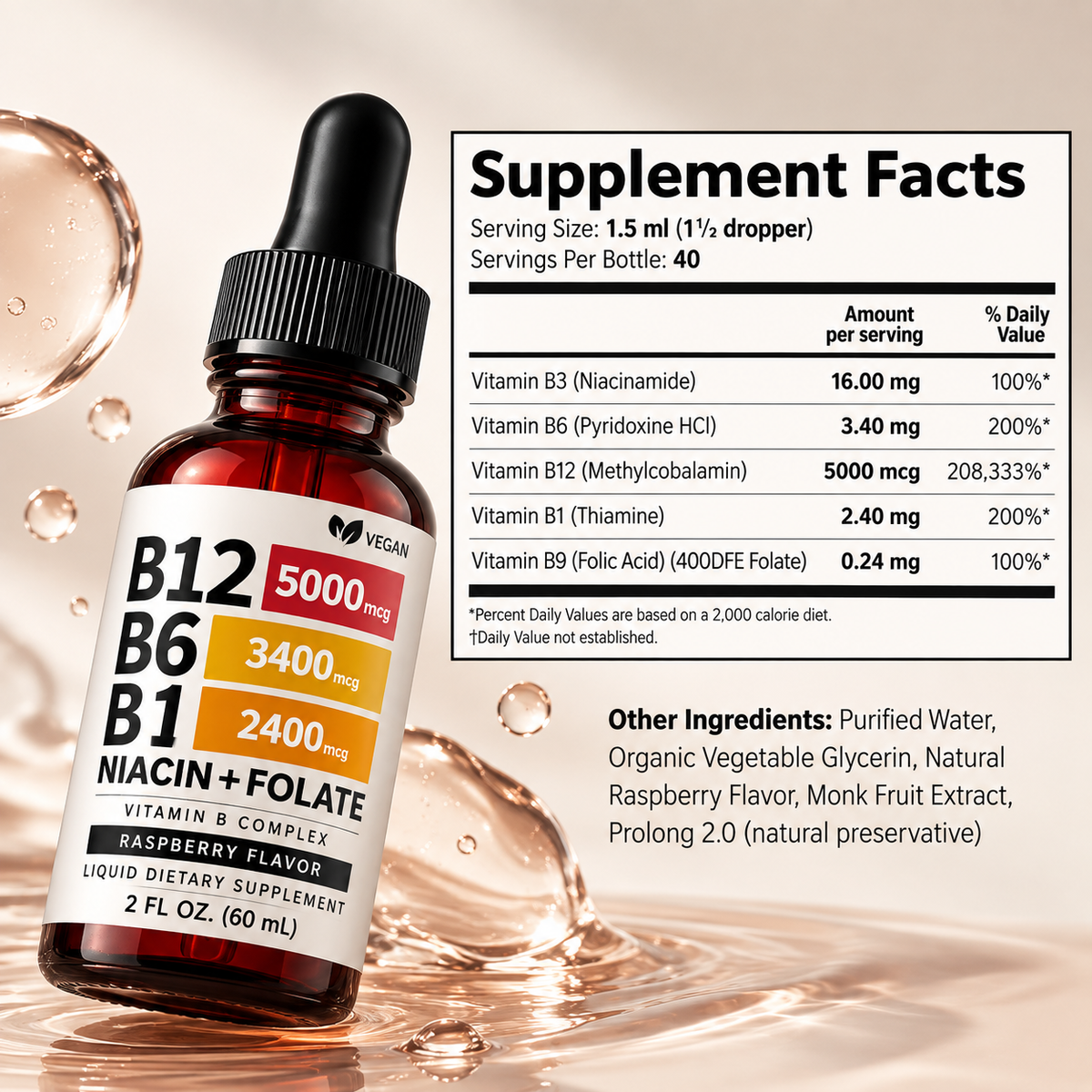 Daily B12 Support For Healthy Nerve Function