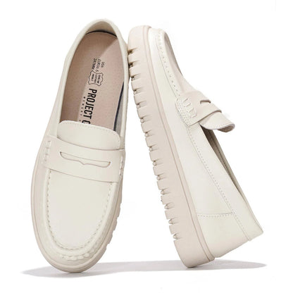 Cloud Cushioned Leather Loafers