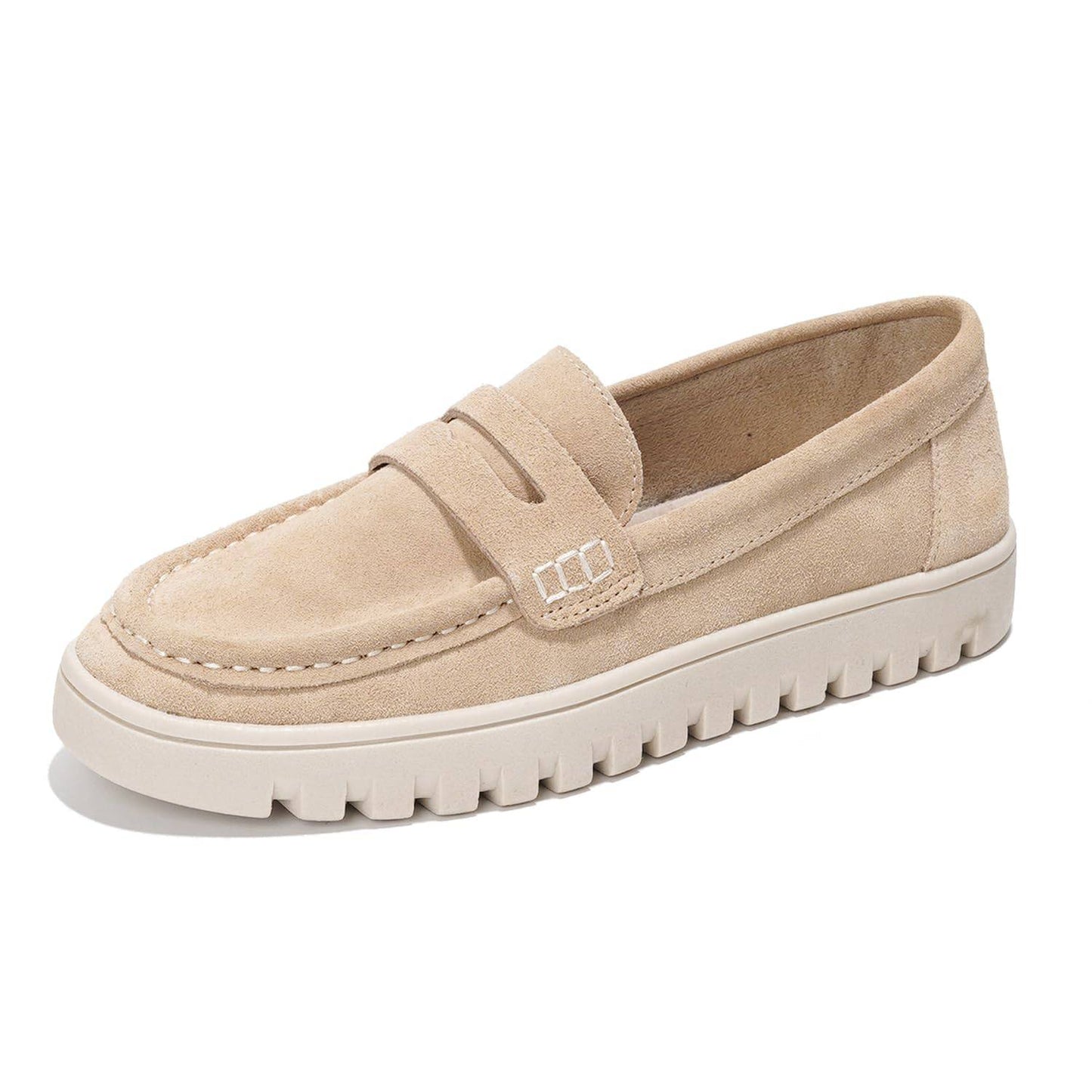 Cushioned Leather Loafers