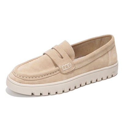 Cushioned Leather Loafers