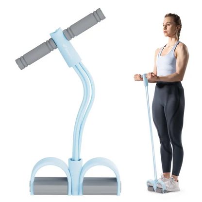 At Home Workout Resistance Bands