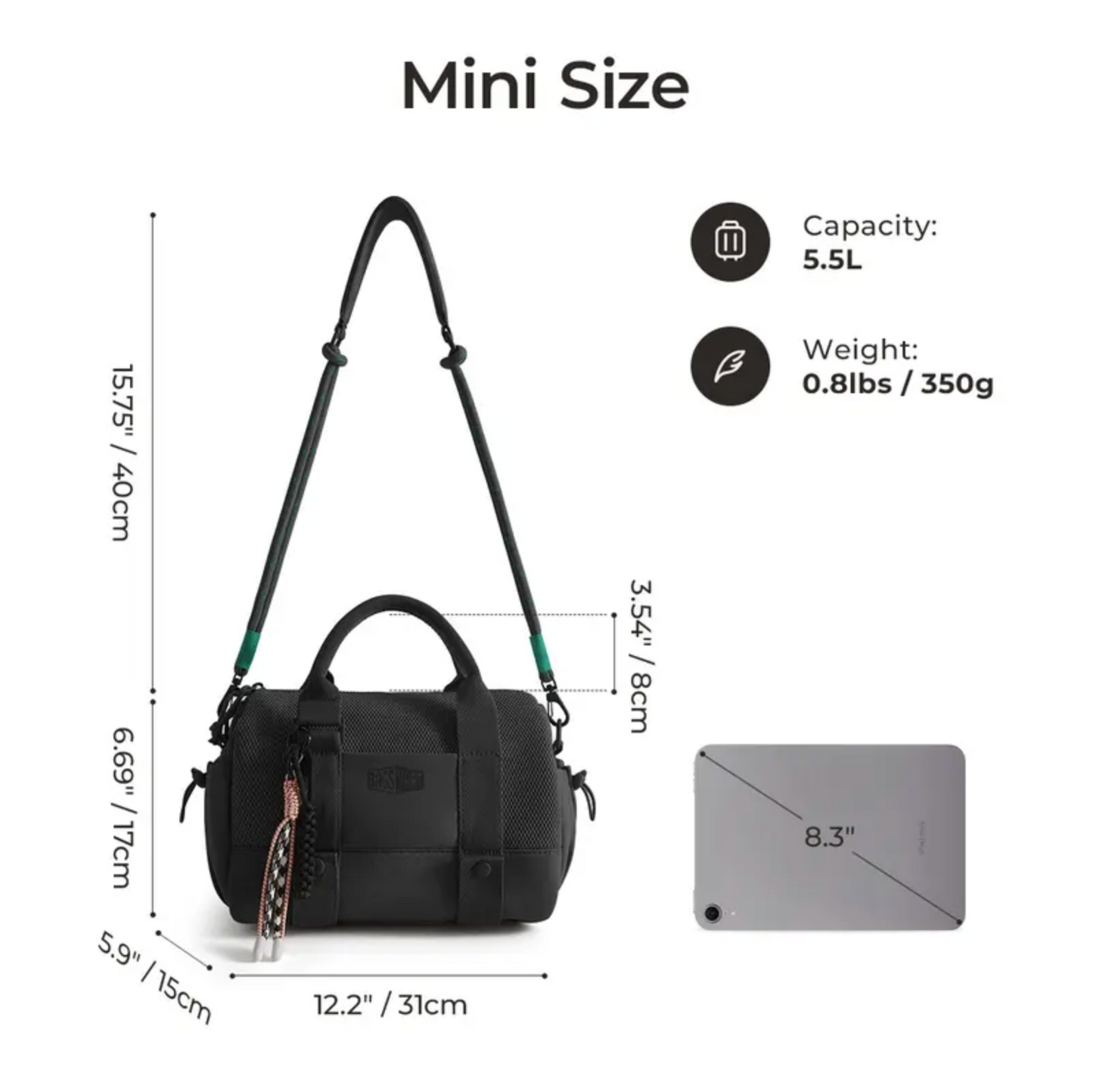 The Everyday Mini Duffel Bag