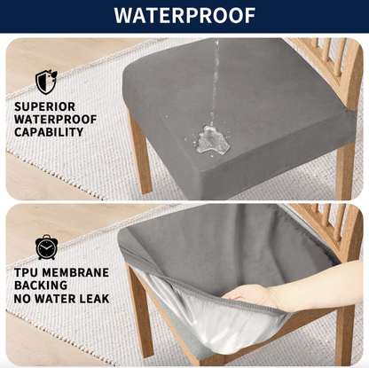 100% Waterproof Seat Covers for Dining Chairs
