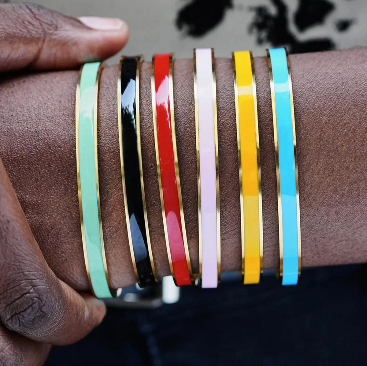 This Too Shall Pass Color Cuff Bracelet