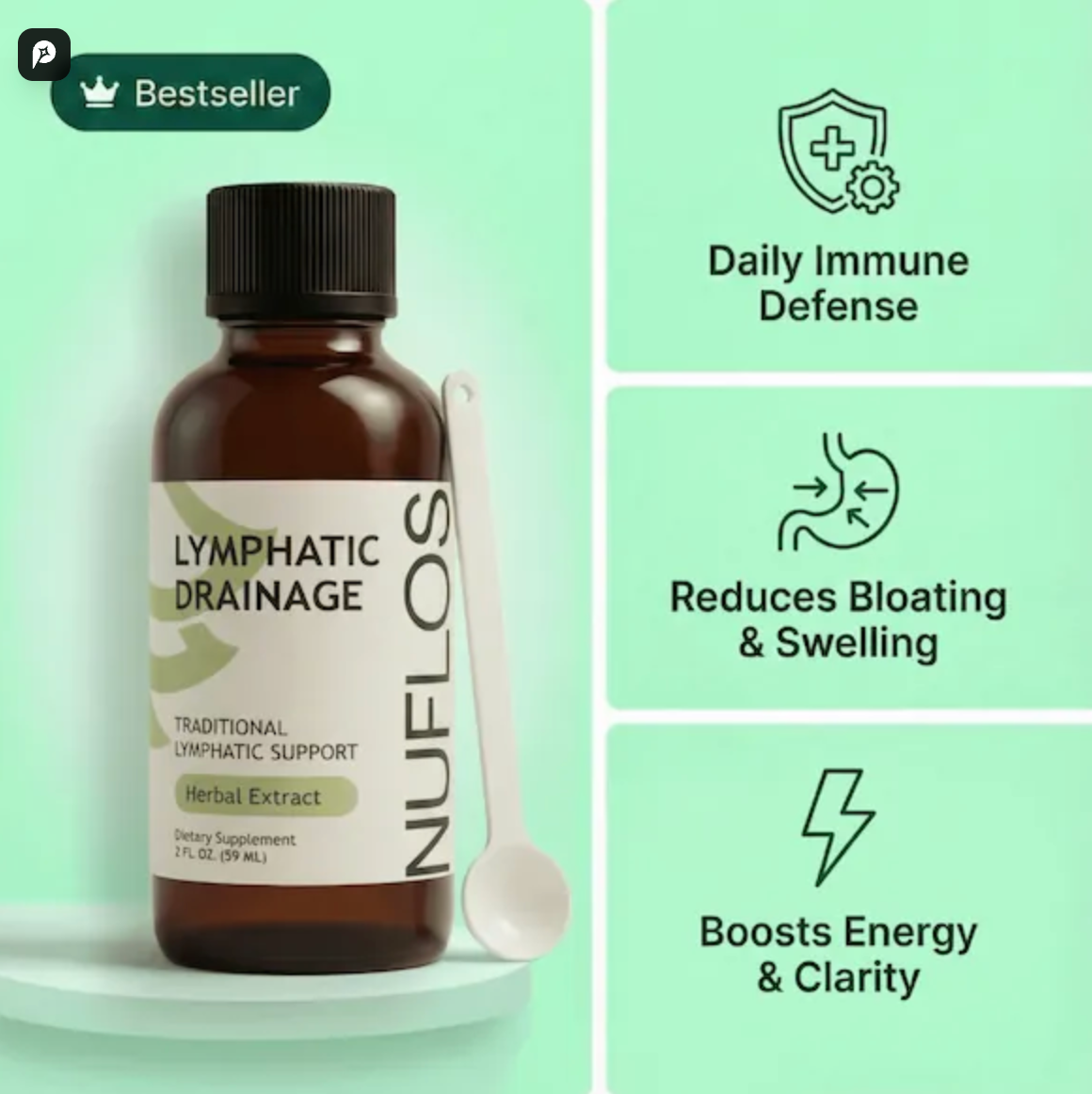 Avellia Lymphatic Drainage Drops