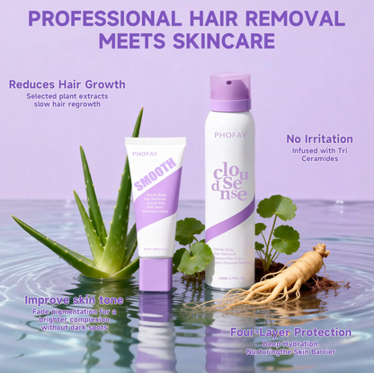 Pain-Free Hair Removal Cream for Sensitive Skin