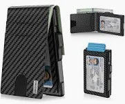 Aluminum Bifold Pop-Up Wallet