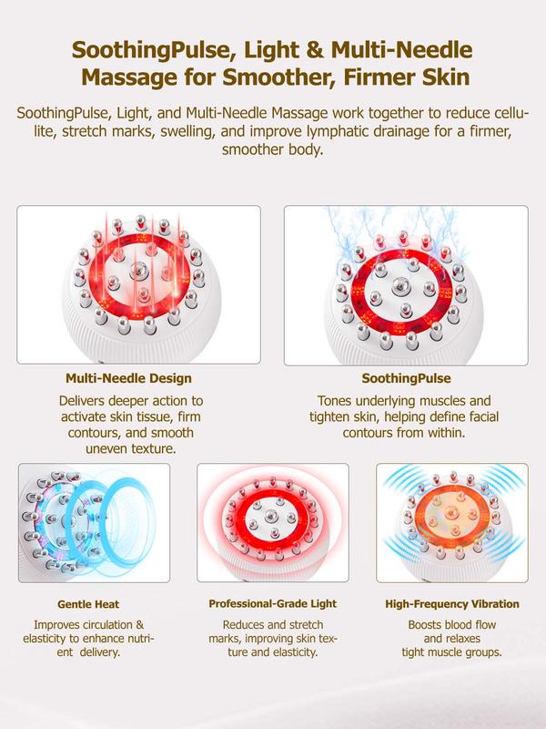 Hand-Held Lymphatic Drainage Massager