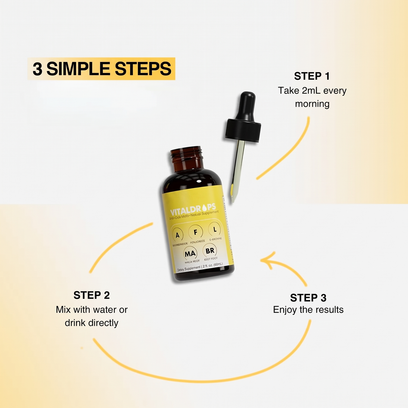 Avellia VitalDrops dropper bottle