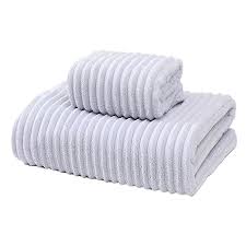 Oversized Bubble Fleece Bath Towel